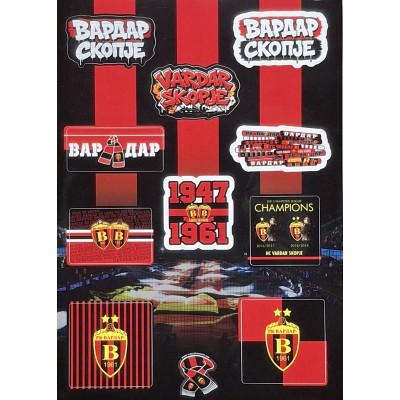 STICKERS A4 SET